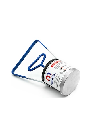 Ø90x200 Mm Ferrit Mıknatıslı Çek Bırak El Mıknatısı 7 Kg Plastik Saplı İnşaat Çivisi Vida Metal Toplama Mıknatısı 16lbs