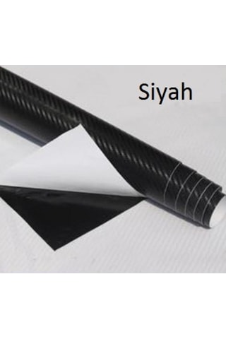 Araba Carbon Fiber Vinil Kaplama 20 Cm X 127Cm Karbon