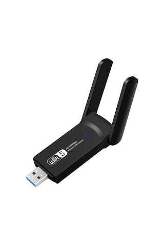 Wifi Usd Adaptör Ac1300 Mbps Dual Band Usb 3.0 Adaptör Kablosuz Wifi Alıcı Senalstore