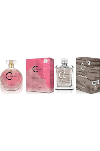 Cle D'amour Pink Cadillac Kadın Parfüm EDP 50 ML + Powerful Scent Erkek Parfüm EDP 50 ML