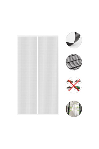 Mıknatıslı Tül Sineklik 105x210 Cm Uczzzkapısineklikmıknatıslı-4 Belirtilmemiş