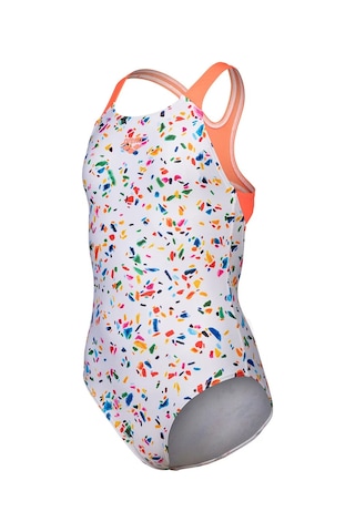 Confetti Swimsuit Swim Pro Back Çocuk Yüzücü Mayosu Çok Renkli