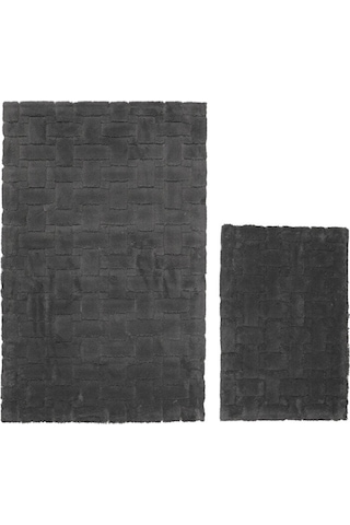 Özdilek Ramos 2'li Pamuk Klozet Takımı 413457 Koyu Gri