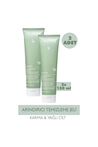 Caudalie Vinopure Nettoyante Purifiante Gel 150 Ml 2 Adet