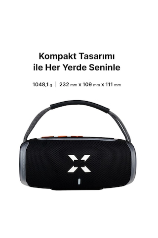 Xenon Smart Kablosuz Bluetooth Hoparlör  Rgb Işıklı 20w Tws X6701