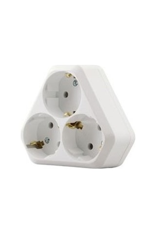 Makel Üçlü Topraklı Priz Golyat Üçgen Tip
