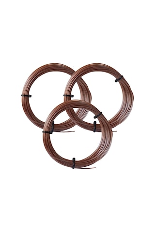 3 Adet Luxilon 130 Element Raket Kordajı 1,30 mm. 12 Metre Bordo