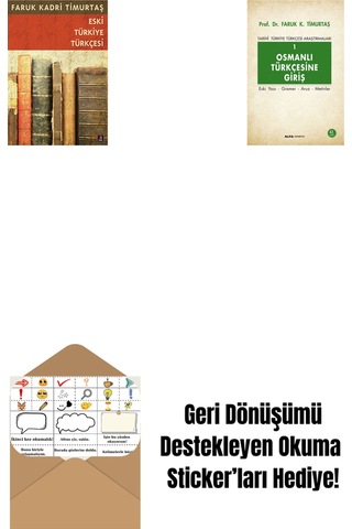 Eski Türkiye Türkçesi + Osmanlı Türkçesine Giriş 1 + Okuma Sticker'ları