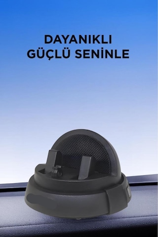 059 360 Derece Dönebilen Numaratörlü Güçlü Araç İçi Telefon Tutucu -
