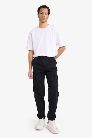Defacto Regular Jogger Kargo Cepli Gabardin Pantolon C9163ax26spbk81 Siyah-bk81