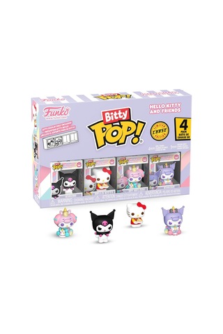 Funko Bitty Pop Sanrio - Kuromi - 4 Parçalı Ve Bir Sürpriz Mini