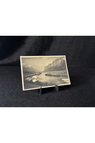 Avusturya Kartpostalı: 1940-50'li Yıllar Innsbruck Martinswand - Fotoğraf: Adolf Künz
