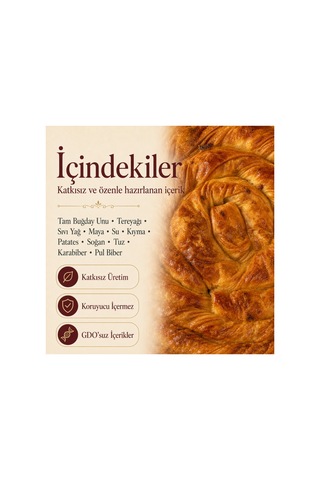 Kıymalı Patatesli Boşnak Böreği Tepsi - 802871910