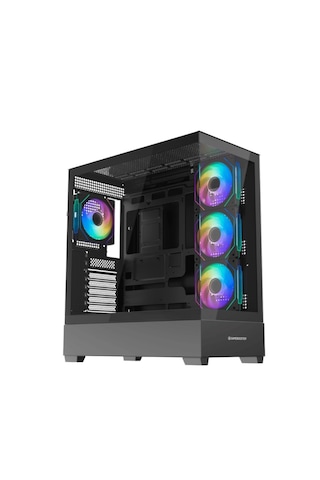 Gamebooster Gb-xmc01 Nyvra Falcon Siyah 750w 80+ Bronze Atx Apfc 3.1 Pcı-e 5.1 4 Argb Pwm Fan Atx Tower Seavıew Gamıng Kasa Gamebooster Gb-xmc01 Nyvra Falcon Siyah 750w 80+ Bronze Atx Apfc 3.1 Pcı-e 5.1 4 Argb Pwm Fan Atx Tower Seavıew Gamıng Kasa