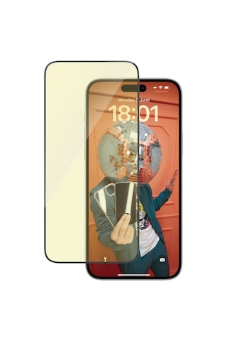 Panzerglass Eyecare Screen Protection Apple iPhone Uyumlu 15 Plus Ultra Geniş Fit Ve Kolay Hizalama Kit Şeffaf