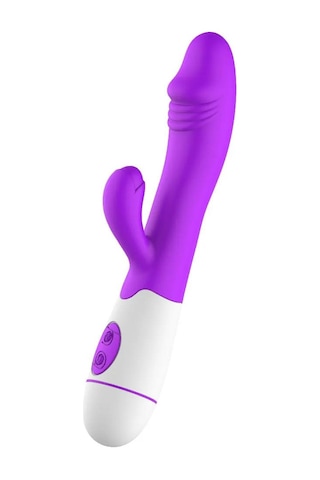 Pembe Tilki Modern Klitoral Rabbit Vibratör Mor