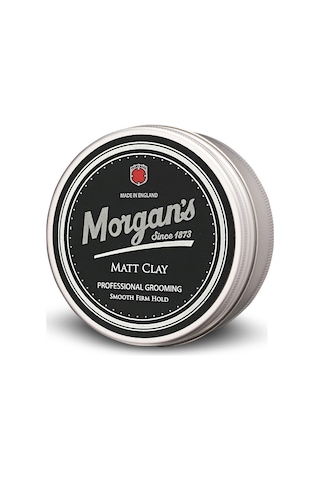Morgan's Pomade Morgan's Matt Clay Smooth Firm Hold - Güçlü Tutuş Sağlayan Şekillendirici Kil 75 Ml