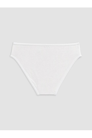 Lcw Young Beyaz Düz Bikini Külot