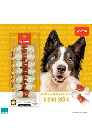Biftek Sargılı Köpek Ödül Mamaları 85 Gr Lezzetli Atıştırmalık