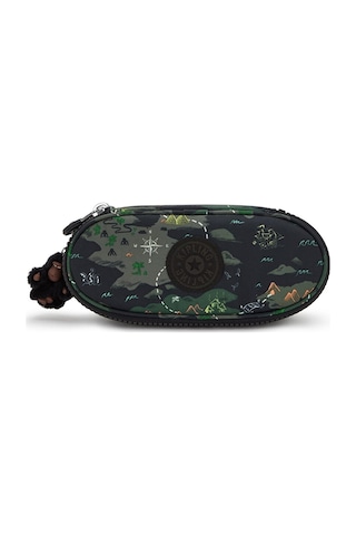 Kıplıng Duobox Orta Boy Kalemlik Desenli Camo Treasure Desenli