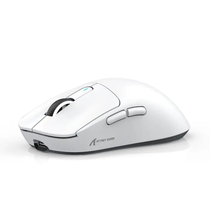 Attack Shark X3 Beyaz Superlight 1000 Hertz Kablosuz Gaming Mouse As-x3-whıte
