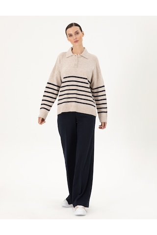 Pierre Cardin Kadın Lacivert Pantolon 50302508-vr033 Lacivert