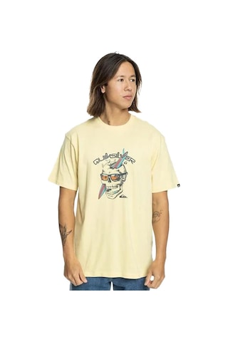 Quiksilver One Last Surf Ss Erkek T-shirt Eqyzt07674-16884 Sarı-sarı