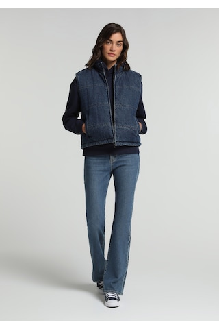 Colin's Colins Regular Fit Kadın Dark İndigo Denim Yelek Cl1082773 Q1.v1 Dn45191