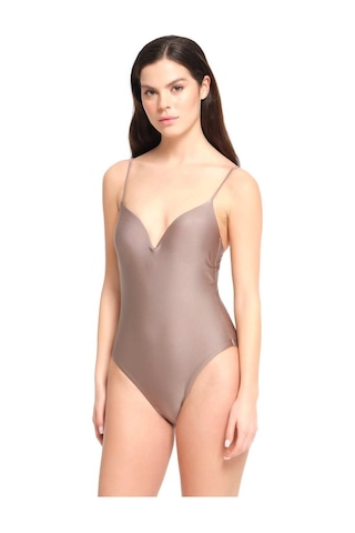 Too Salty Swimwear Kaplı Mayo 23s108st Bej