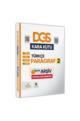 DGS Türkçenin Kara Kutusu Dijital Çözümlü Konu Özetli ÖSYM Çıkmış Soru Bankası 3lü Set Paket