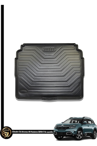 Citroen C5 Aircross 3d Havuzlu Paspas + Bagaj Havuzu İkili Set