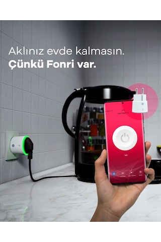 Fonri Akıllı Priz Uzaktan Kontrol 16 Amper