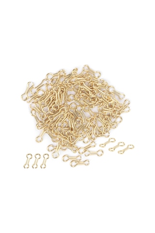 Kangvka Çelik Çelik Oluklu Balık İpi Gözü Sınavcı - 3 Paket 300 Adet - Hafif Dayanıklı - Tatlı/salt Su Uygun - Küçük Boy