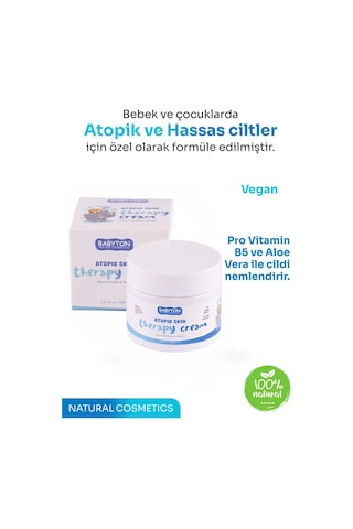 Babyton Atopik Çok Kuru Ve Hassas Ciltler İçin Vücut Kremi 100 ML