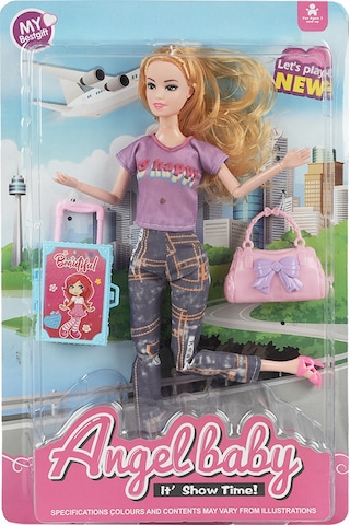 Bıgtree Angelbaby Seyahat Bebekleri Seri2 Hs Happy Yazılı Tişörtl