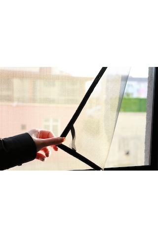 Flydes Fiberglass Ölçüye Özel Üretim Cırt Cırtlı Hazır Sineklik