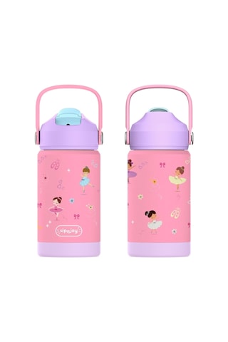 Sipnjoy - Flipsip Çocuk Su Termosu 360 Ml - Ballerina Sparkle