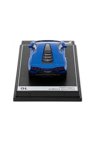 Hyper Car Lamborghini Countach Lpı 800-4 Bleu-league Collection 1/64 Model Araba