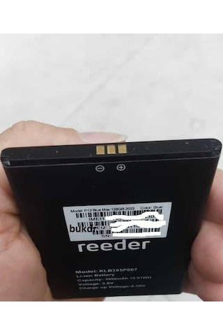 Gmr Reeder P13 Blue Max 2022 Batarya Pil