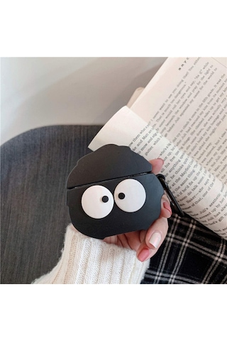 E2m Apple Uyumlu AirPods 3 Kılıf Soot Sprıte Siyah
