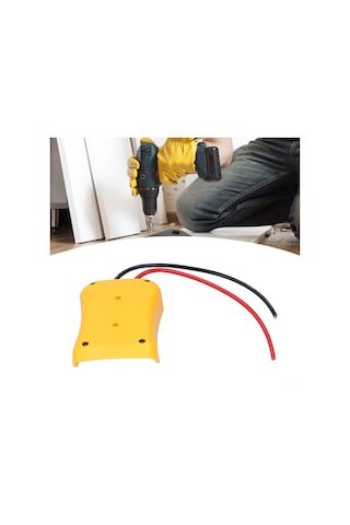 Tenfowee Dewalt 20v/18v Dcb Pil Serisi İçin Sabit Delikli, Abs Malzemeyle Dayanıklı, Güvenli Ve Kolay Kurulum Pil Adaptörü