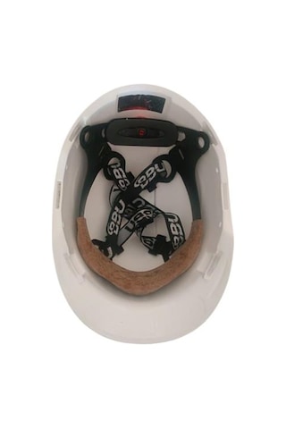 Elektrikçi Bareti 30000v Vidalı Tekstil İçlikli Bbu Sc 500p Beyaz Renk