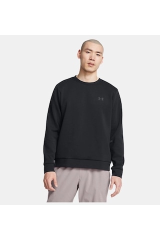 Under Armour Ua Unstoppable Fleece Erkek Sweatshirt 1389351-001 Siyah