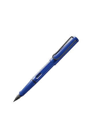 Lamy Safari Dolma Kalem Metal Siyah Klips M Uc Mavi