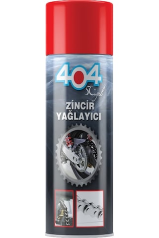 404 Zincir Yağlama Bakım Spreyi 400 Ml - Motor Zinciri Yağlama
