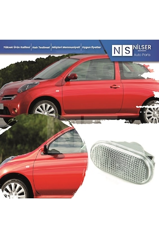 Nissan Micra K12 Çamurluk Sinyali Sol 2005-2010