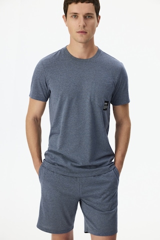 Penti Soft Indigo Şort Pijama Takımı Indigo Melanj