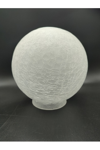 Osmanlı Avize Camı.grifli,mat,çap:20.00cm-yuvası:10.00cm Mat Buzlu