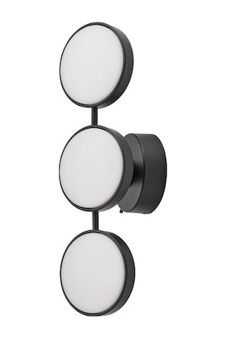 Ikea Kabomba Duvar Lambası, Mat Siyah, 47x14 Cm, Led'li