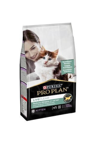 Liveclear Kitten Hindili Yavru Kedi Maması 1.4 Kg